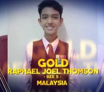 Raphael Joel Thomson | Eurasian Spelling Bee 2020