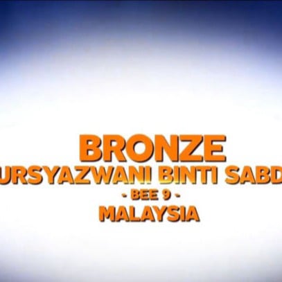Nursyazwani Binti Sabdani | Eurasian Spelling Bee 2020