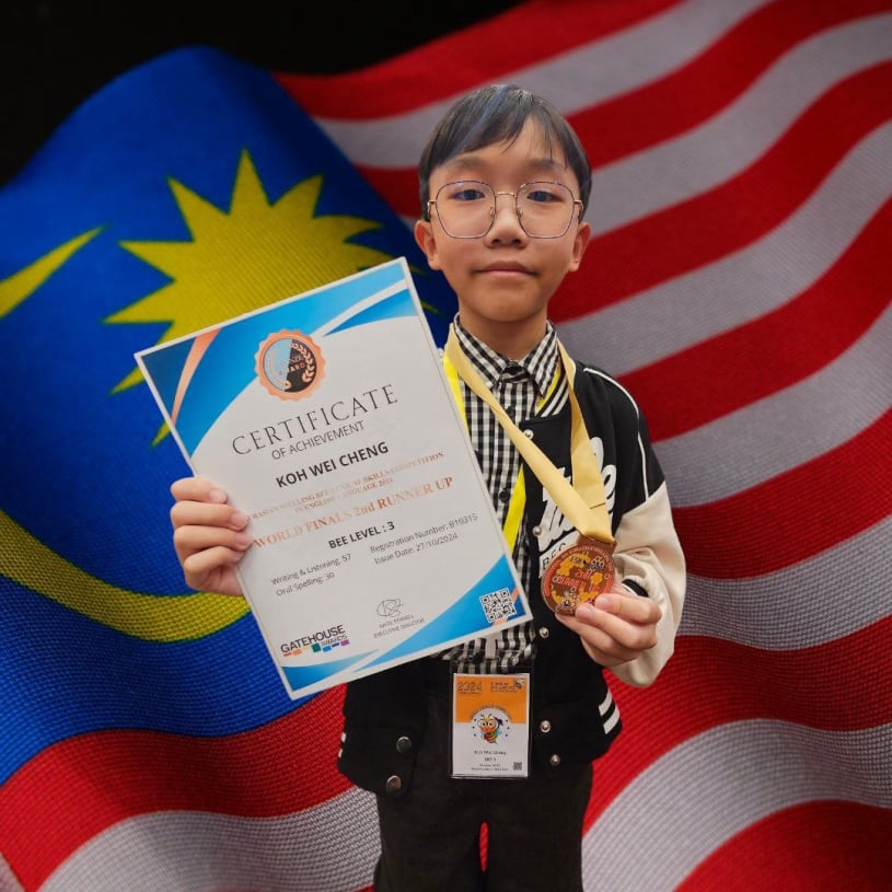 Koh Wei Cheng | Eurasian Spelling Bee 2024