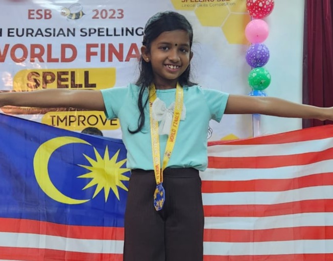 Sashvikaa Kanniappan | Eurasian Spelling Bee 2023